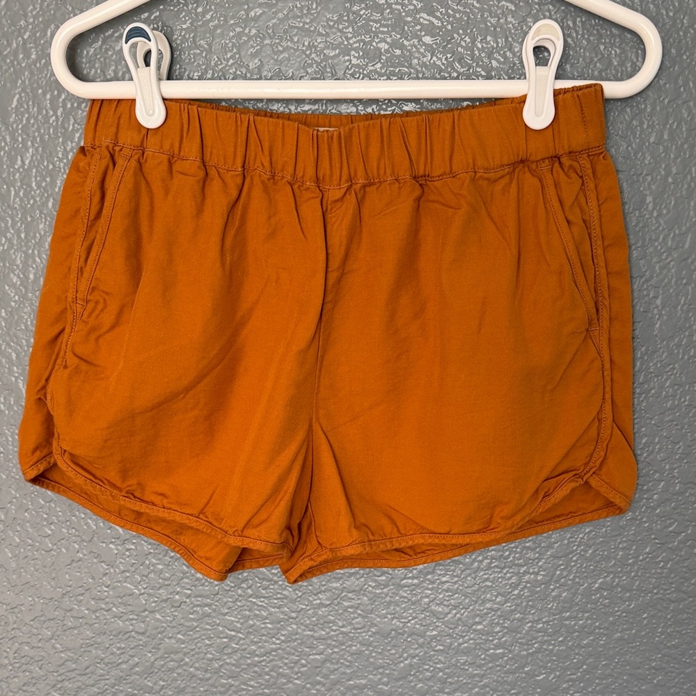 Madewell Women's Shorts in Burnt Orange